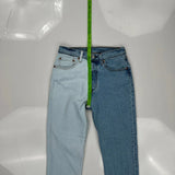 Levis 501 Jeans - 27W UK 8 Blue Cotton