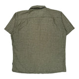 Patagonia Checked Short Sleeve Shirt - 2XL Green Cotton