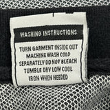Vintage Avirex Striped Polo Shirt - Large Black Cotton