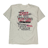 Nhra Winston Drag Racing Competitors View Graphic T-Shirt - 2XL White Cotton