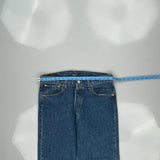 501 Levis Jeans - 33W 29L Blue Denim