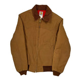 Carhartt Santa Fe Bomber Jacket - Small Brown Cotton