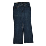 517 Levis Boot Cut Jeans - 28W US 4 Dark Wash Cotton