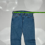 501 Levis Jeans - 34W 34L Blue Cotton
