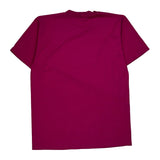Blank Jerzees Single Stitch T-Shirt - Medium Purple Cotton Blend