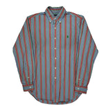 Ralph Lauren Striped Shirt - Medium Multicoloured Cotton