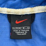 Nike Windbreaker - Large Blue Polyester