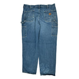 Carhartt Carpenter Jeans - 38W 32L Blue Cotton
