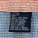 Tommy Hilfiger Checked Short Sleeve Shirt - Large Blue Cotton
