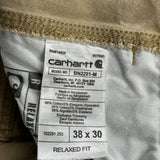 Carhartt Carpenter Pants - 36W 28L Khaki Cotton