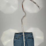 501 Levis Jeans - 31W US 8 Blue Cotton