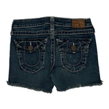 True Religion Denim Shorts - 26W US 0 Blue Denim