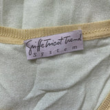 Sniffe Tricot Trend V-neck Jumper - Small Green Viscose Blend