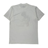 Bah Humbug! Oneita Christmas T-Shirt - XL White Cotton