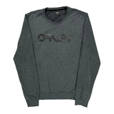 Oakley Sweatshirt - 2XL Gray Cotton Blend