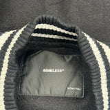 No Ragrets Boneless Varsity Jacket - Medium Black Polyester