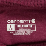 Carhartt Hoodie - Small Red Cotton