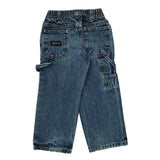 Age 4 Wrangler Jeans - 2XS Blue Cotton