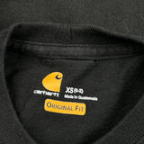 Carhartt Spellout T-Shirt - XS Black Cotton