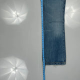 Diesel Wide Leg Jeans - 30W UK 8 Blue Cotton