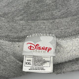 Disney Cartoon Sweatshirt - 2XL Grey Cotton