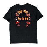 Bon Jovi 2005 Tour Hanes Band T-Shirt - Large Black Cotton