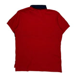 Polo Summer Classic Ralph Lauren Striped Polo Shirt - Large Navy Cotton