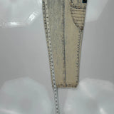 Blauer Cargo Trousers - 28W 30L Acid Wash Denim