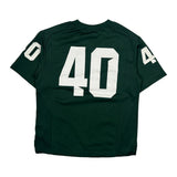 Age 8 Nike Michigan State Football Jersey - Small Green Polyester