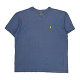 Polo By Ralph Lauren T-Shirt - Large Blue Cotton