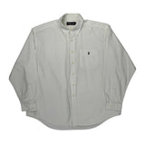 Ralph Lauren Shirt - XL White Cotton
