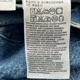505 Levis Denim Shorts - 35W 8L Blue Cotton