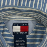 Kids Tommy Hilfiger Striped Shirt - Small Blue Cotton