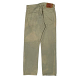 501 Levis Jeans - 32W 30L Beige Cotton