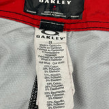 Oakley Striped Swim Shorts - Medium Grey Nylon Blend