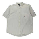 Nautica Short Sleeve Shirt - XL White Cotton
