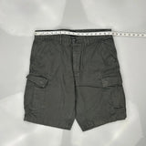 Levis Cargo Shorts - 35W 10L Grey Cotton