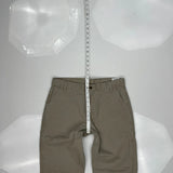 16 Husky Unbranded Cargo Pants - 32W 28L Khaki Cotton