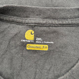 Carhartt T-Shirt - 2XL Gray Cotton