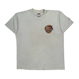 Key West Hard Rock Cafe Graphic T-Shirt - Large White Cotton