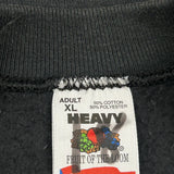 Weyerhaeuser High School Wildcats Marching Band Fruit Of The Loom College Sweatshirt - XL Black Cotton Blend