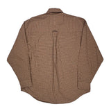Gant Checked Shirt - Large Brown Cotton