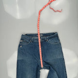 Johnny Blaze Graphic Jeans - 36W 33L Blue Cotton