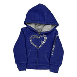 Age 12 Months Carhartt Hoodie - 3XS Blue Cotton