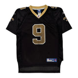 Age 14-16 New Orleans Saints Reebok Nfl Football Jersey - Large Gold Polyester