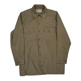Dickies Shirt - Medium Khaki Cotton