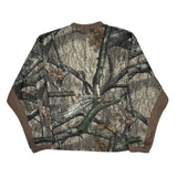 Mad Dog Camo Henley Long Sleeve T-Shirt - 2XL Camo Polyester