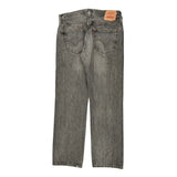 Levis 501 Jeans - 34W 32L Gray Cotton