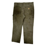 Carhartt Carpenter Trousers - 34W 30L Brown Cotton