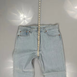 501 Levis Jeans - 38W 30L Light Wash Denim